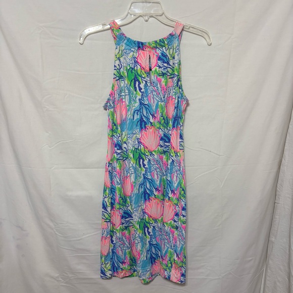 Lulu-B Floral Sleeveless Dress - Multicolor - Picture 3 of 8